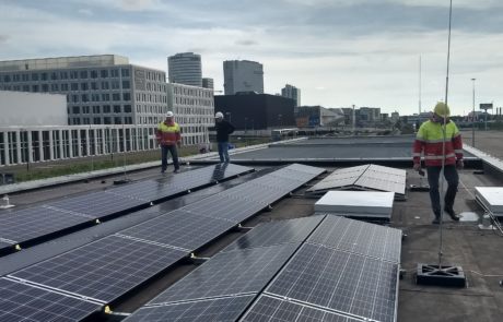 Liander Bijlmer-Noord Luchtfoto PV Systeem