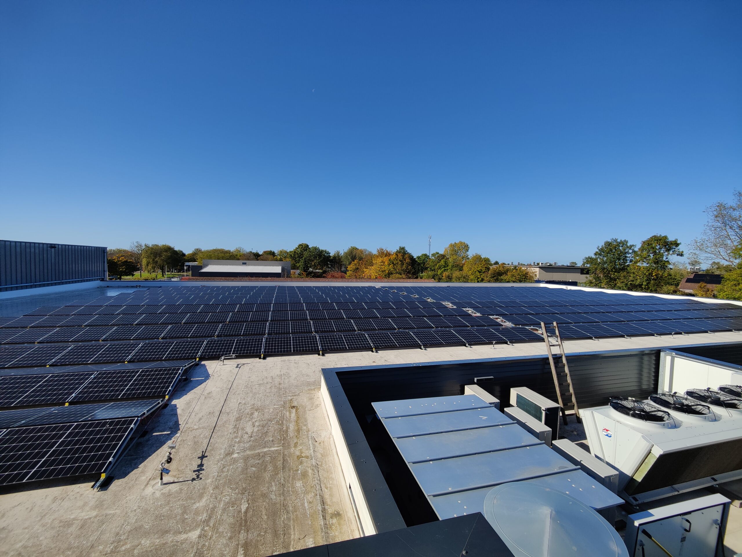 Zakelijke zonnepanelen op dak